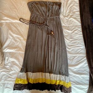 DKNY strapless day dress